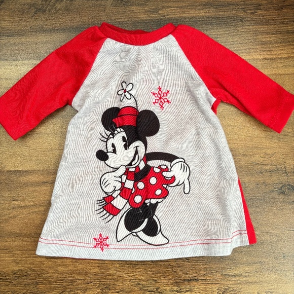 Disney MINNIE MOUSE 18" Doll Clothes Nightgown Gown Dress Christmas Winter - Picture 1 of 5